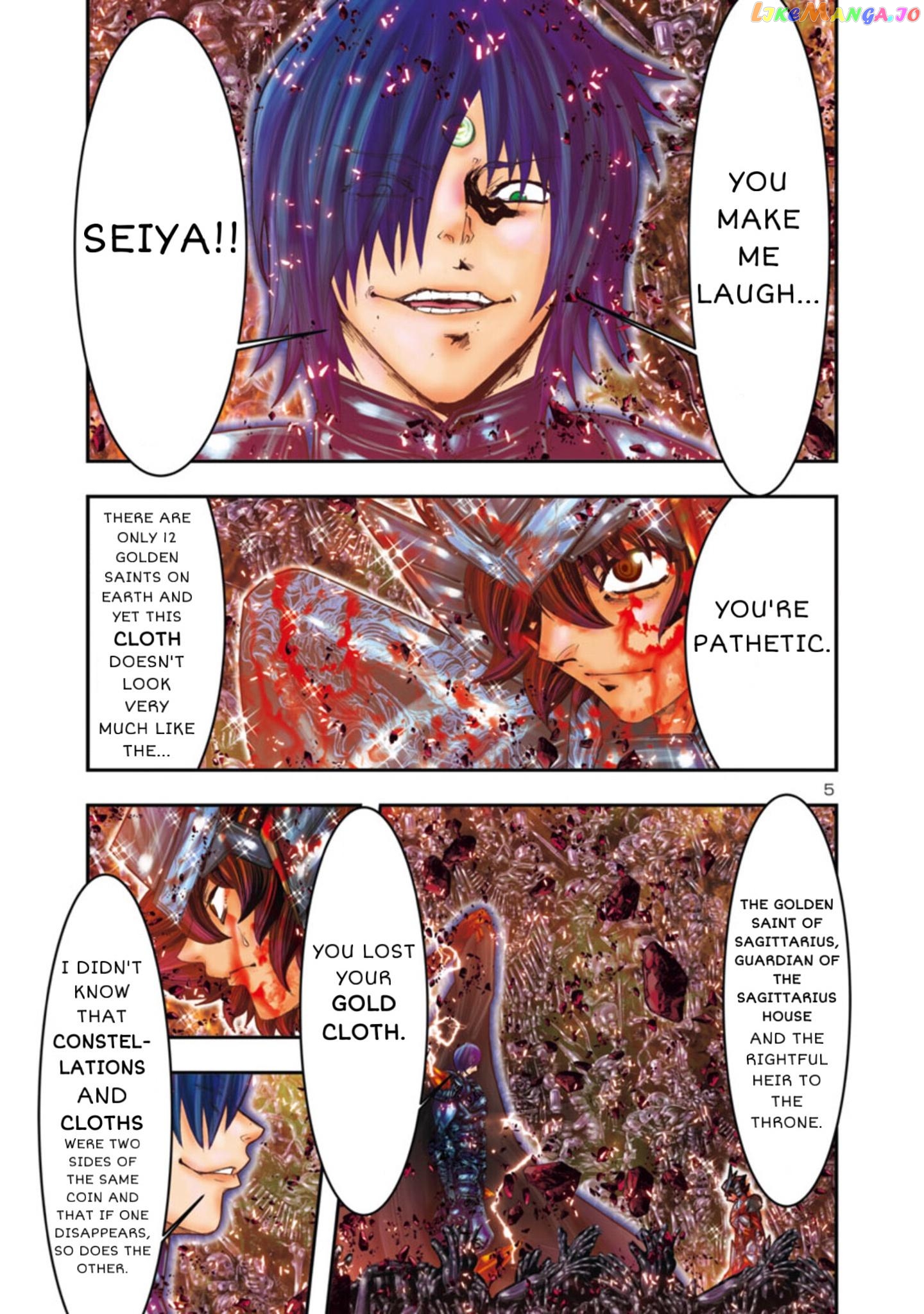 Saint Seiya – Episode G Requiem chapter 10 - page 5