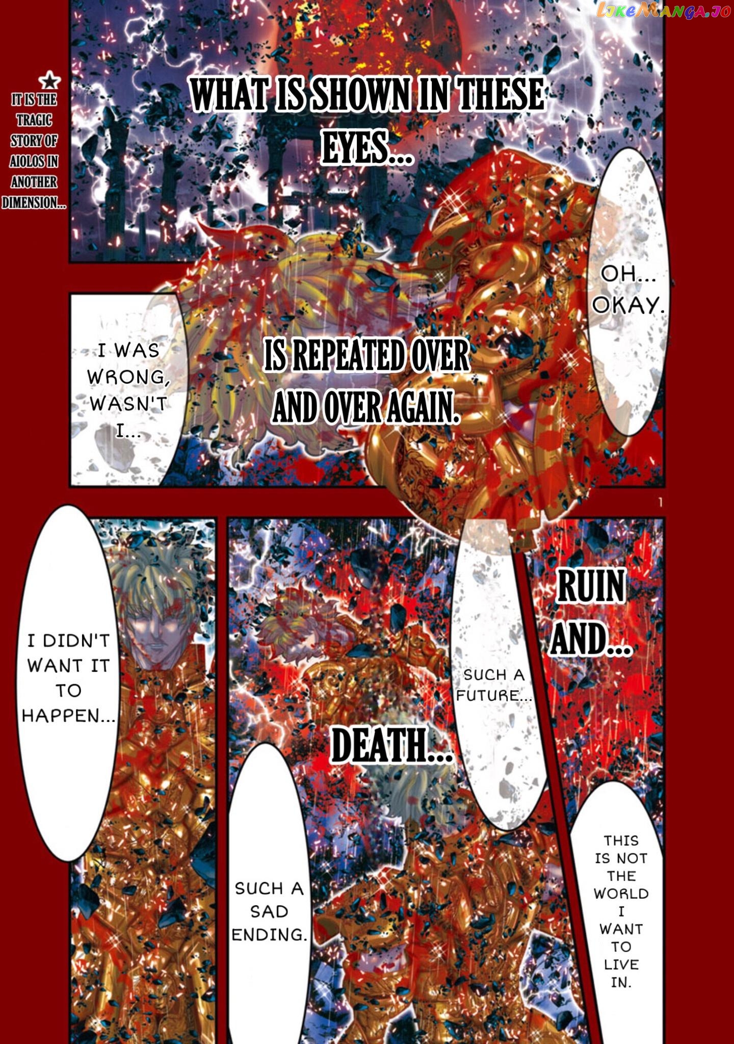 Saint Seiya – Episode G Requiem chapter 18 - page 1