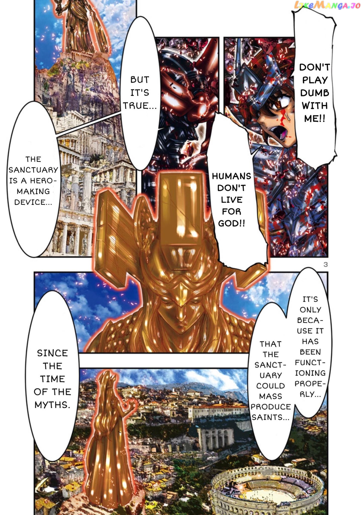 Saint Seiya – Episode G Requiem chapter 16 - page 3