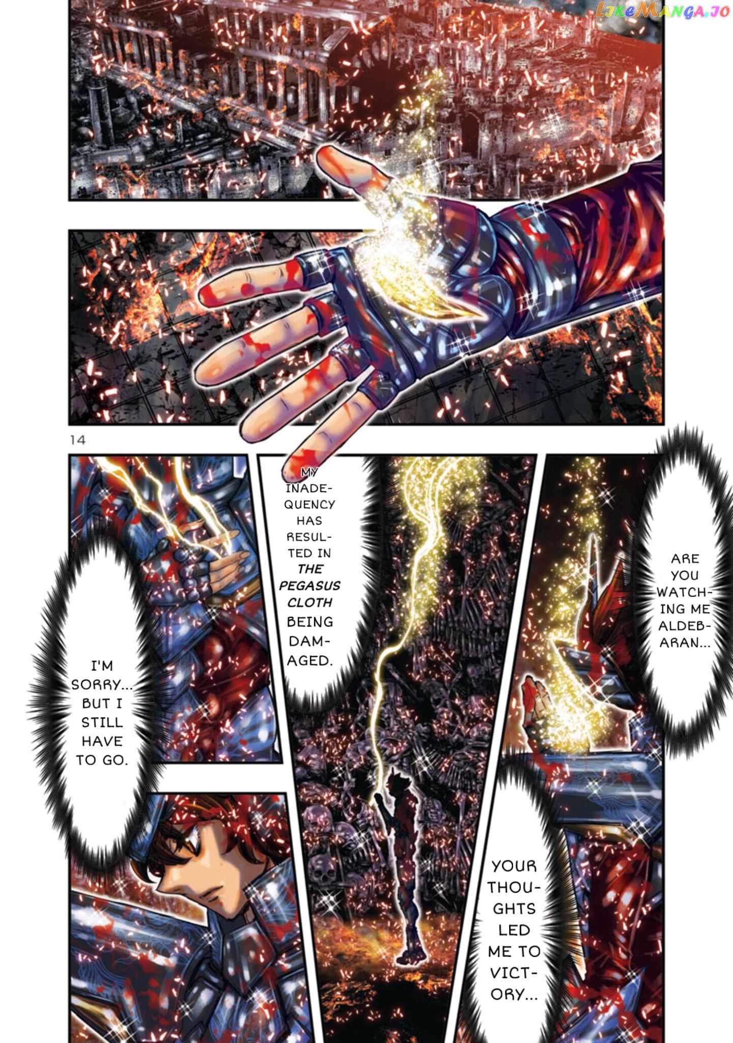 Saint Seiya – Episode G Requiem chapter 14 - page 12