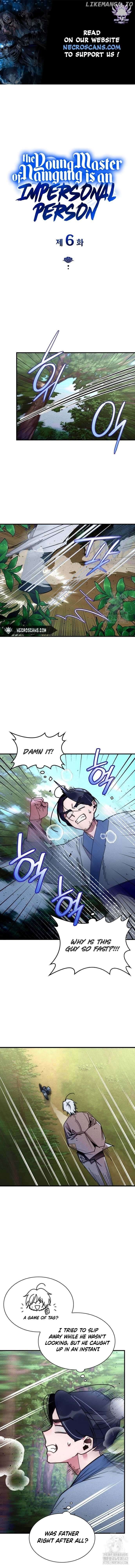 The Young Master of Namgung Is an Impersonal Person Chapter 6 - page 1