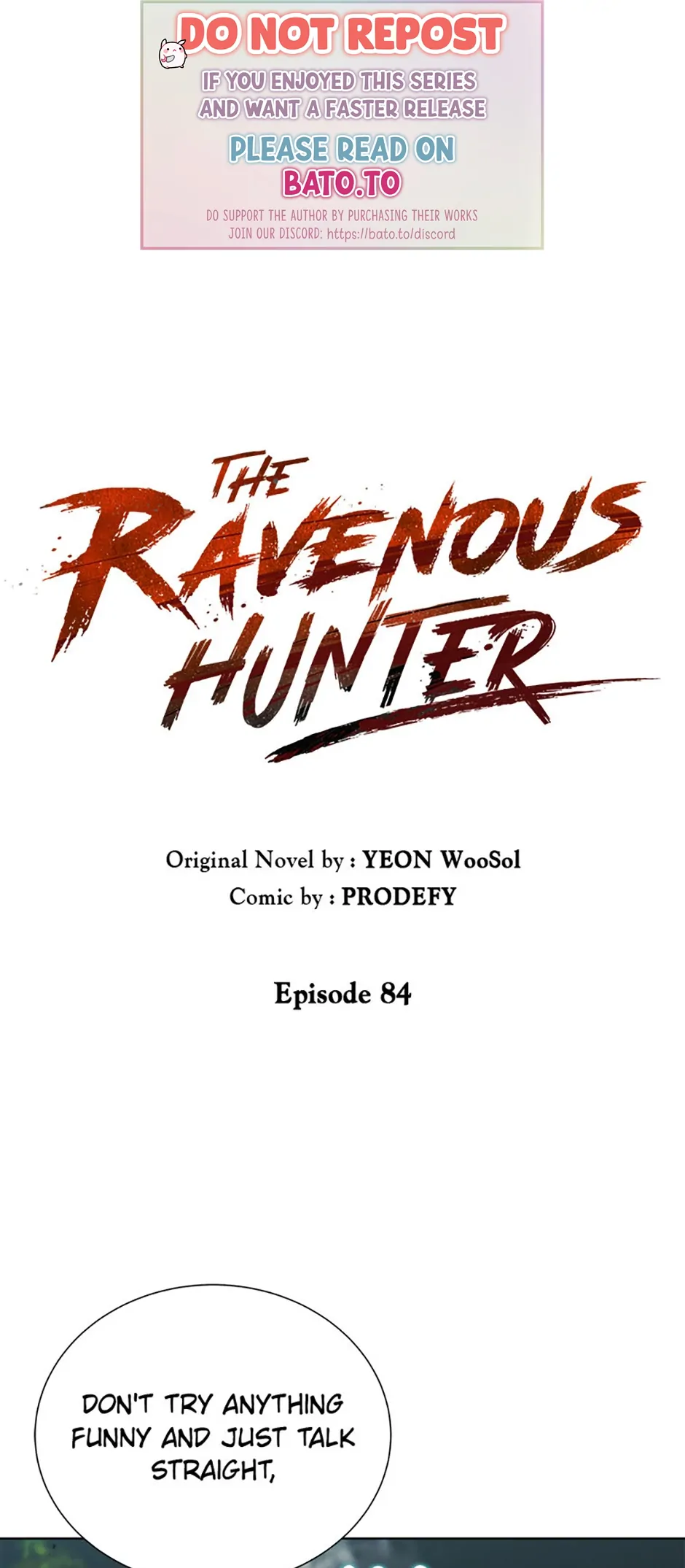 Carnivorous Hunter Chapter 84 - page 1