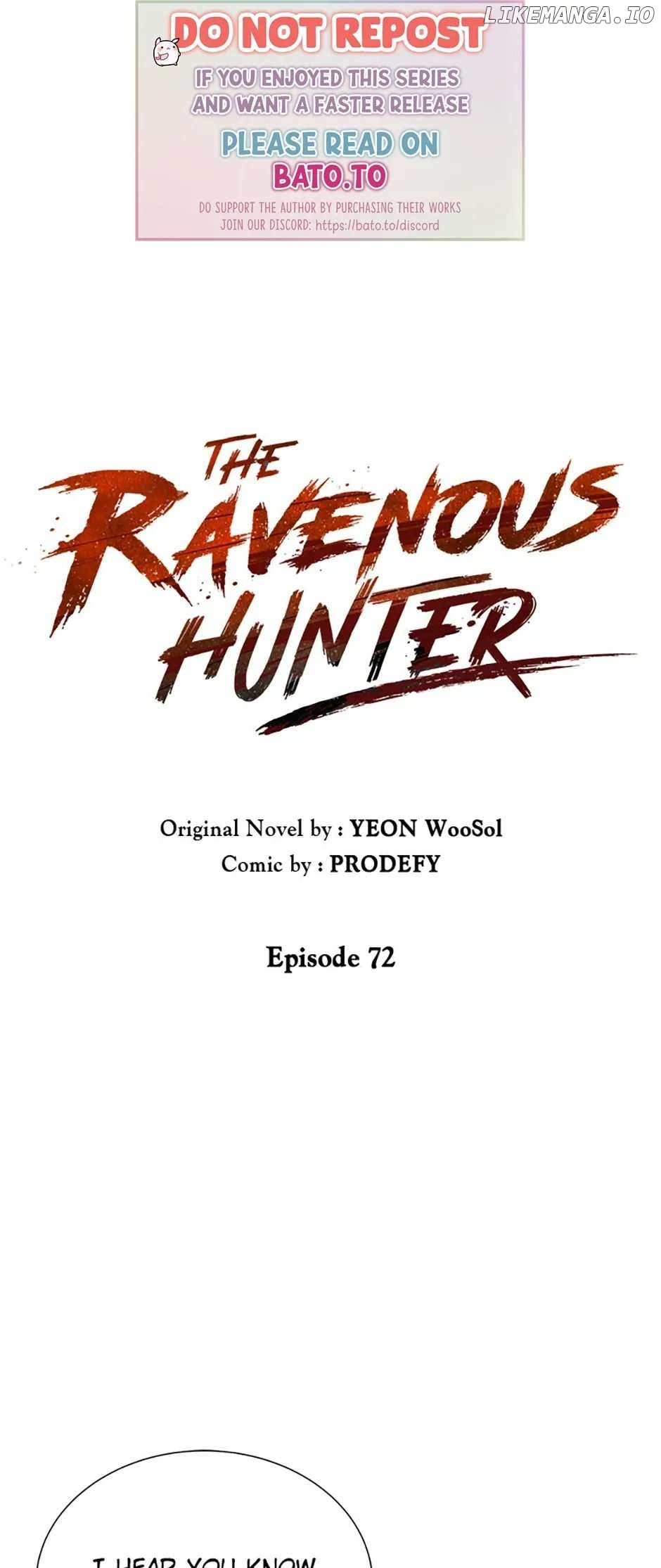 Carnivorous Hunter Chapter 72 - page 1