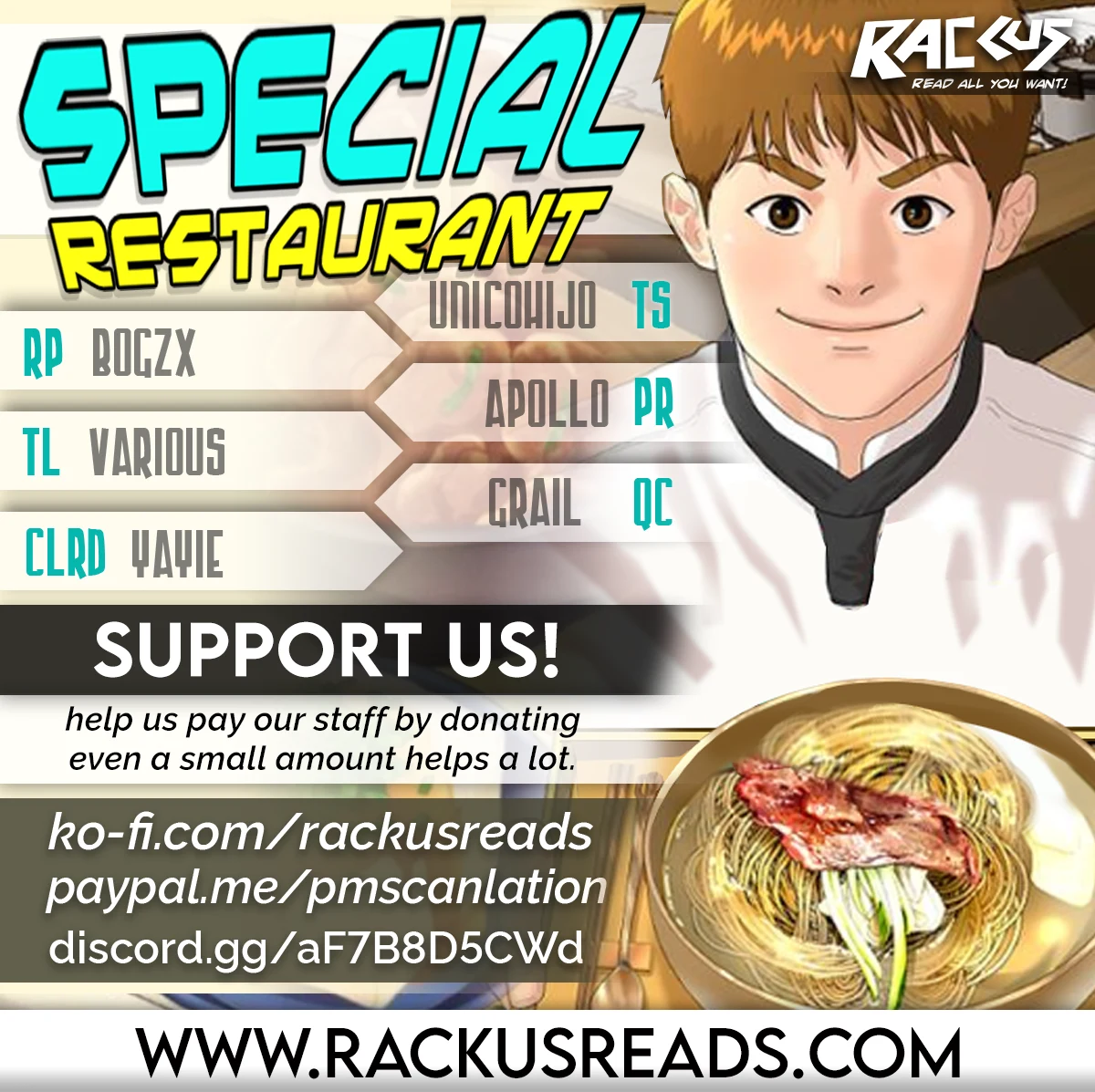 Special Restaurant Chapter 44 - page 1