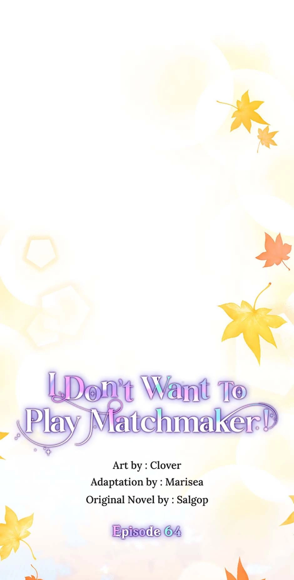 I Don't Want To Play Matchmaker! Chapter 64 - page 31
