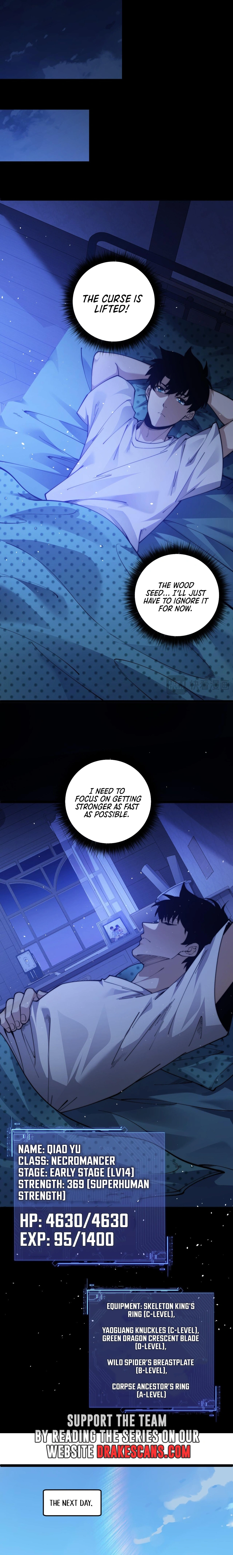 Maxed Strength Necromancer Chapter 36 - page 8