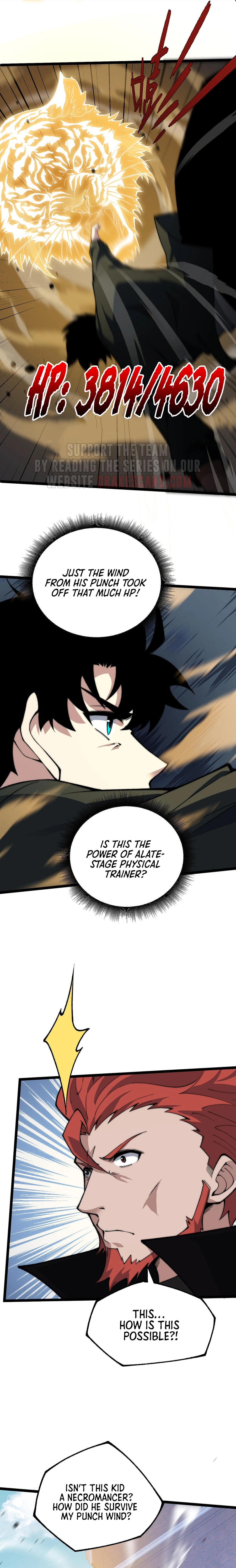 Maxed Strength Necromancer Chapter 37 - page 9