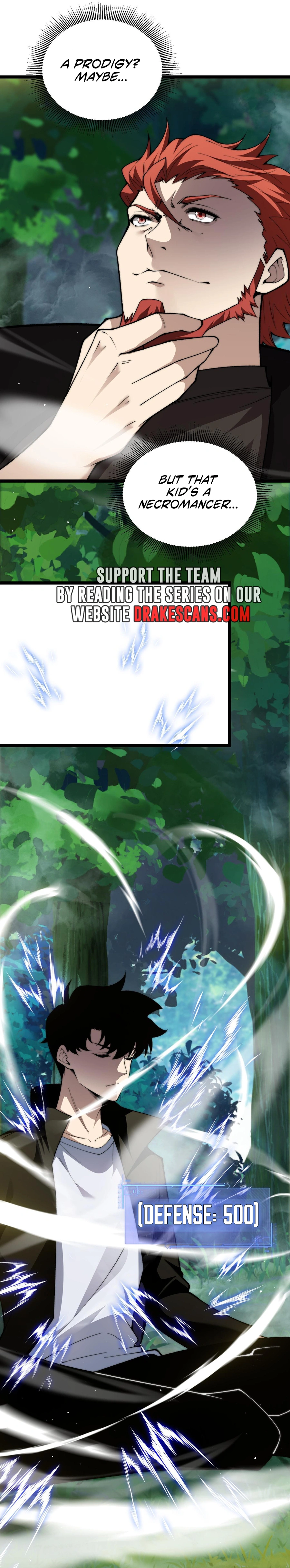 Maxed Strength Necromancer Chapter 40 - page 7