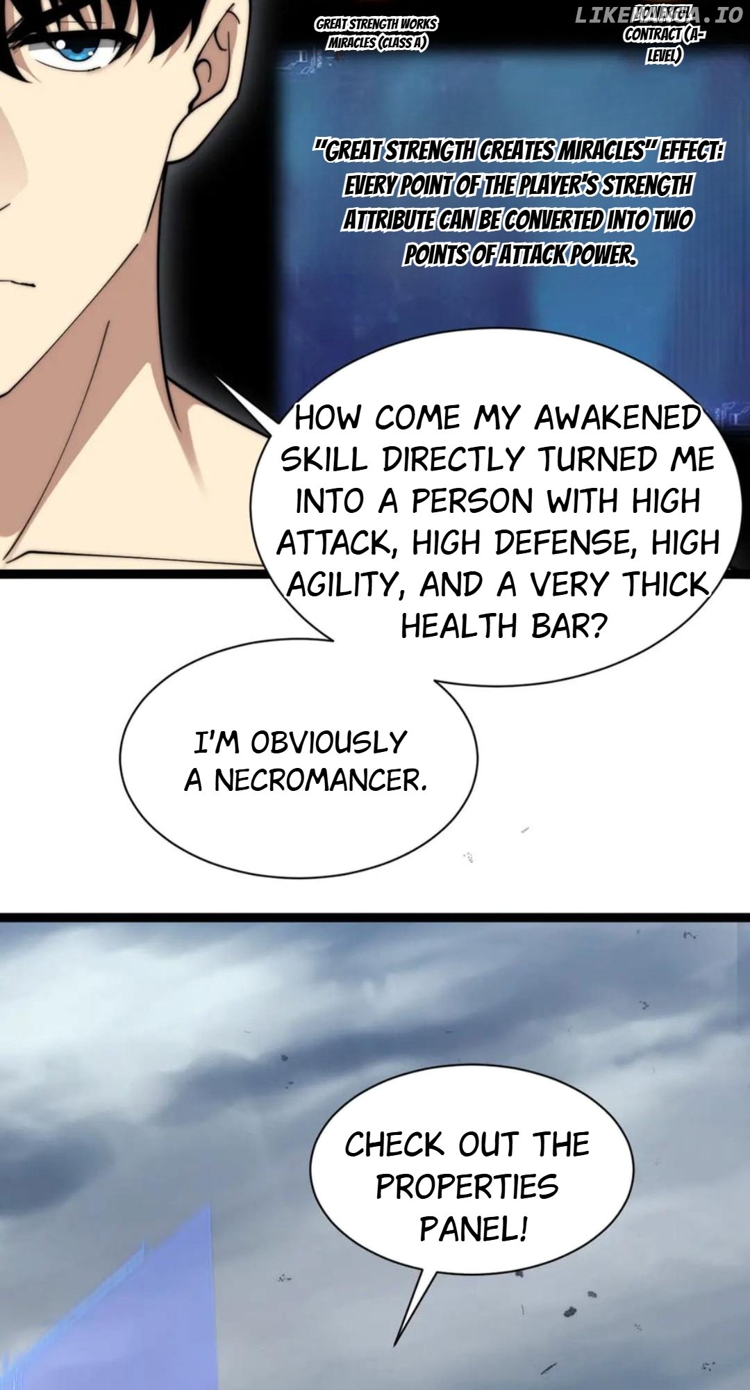 Maxed Strength Necromancer Chapter 91 - page 47