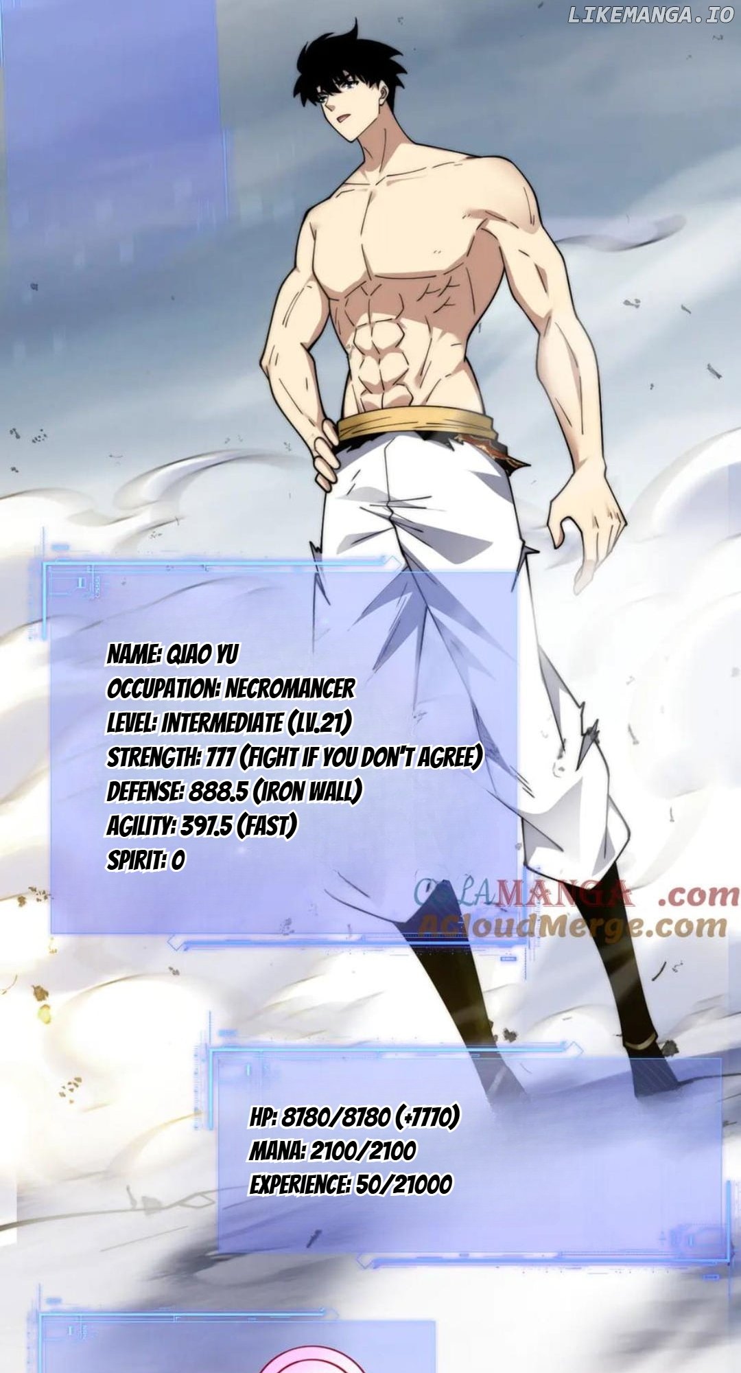 Maxed Strength Necromancer Chapter 91 - page 48