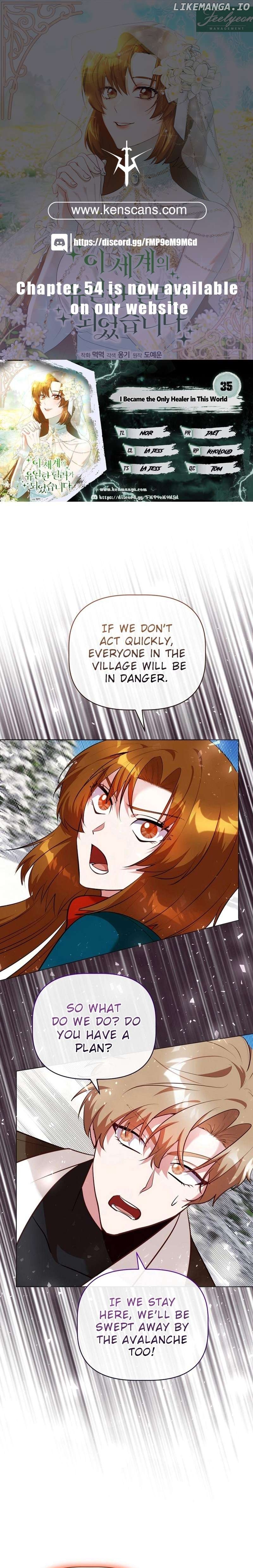 I Became the Only Healer in This World Chapter 35 - page 1