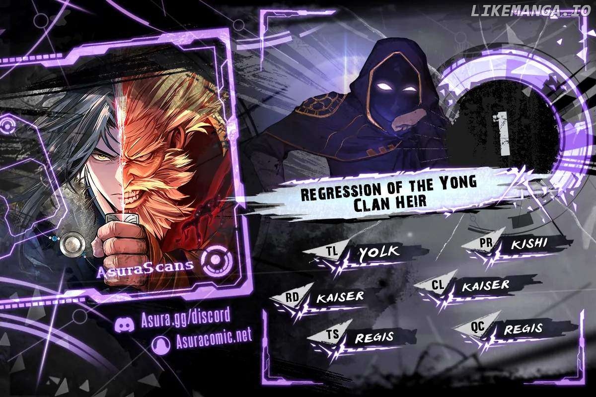 Regression of the Yong Clan Heir Chapter 1 - page 1