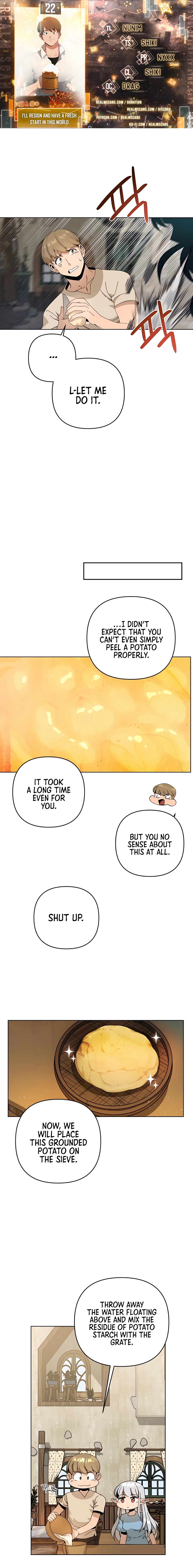 I’ll Resign And Have A Fresh Start In This World Chapter 22 - page 1