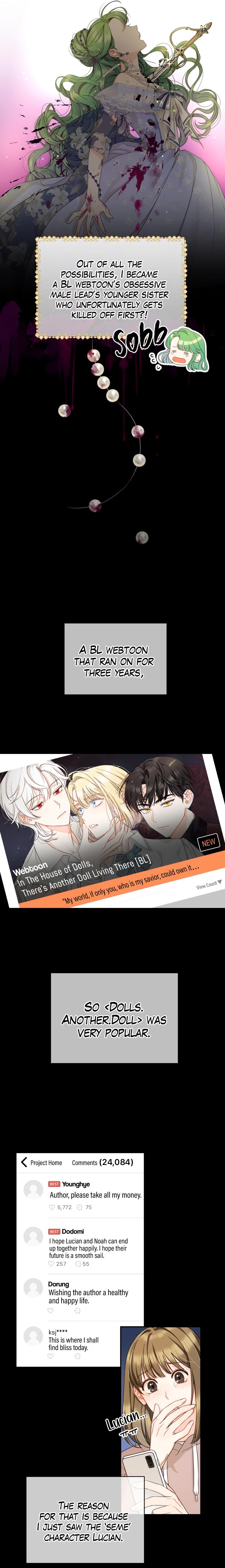 I Became The Younger Sister of A Regretful Obsessive Male Lead Chapter 0.1 - page 6