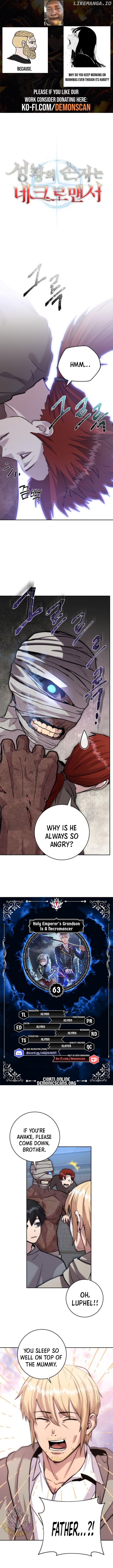 HOLY EMPEROR’S GRANDSON IS A NECROMANCER Chapter 63 - page 1