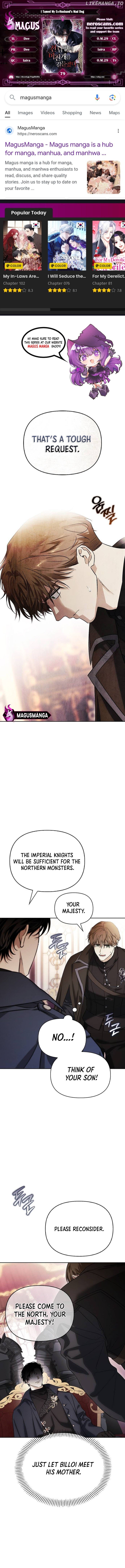I Tamed My Ex-Husband’s Mad Dog Chapter 79 - page 1