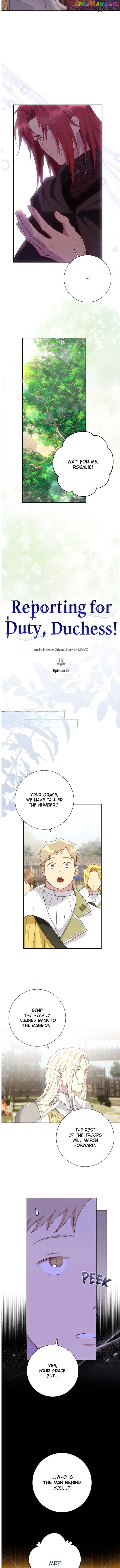 Reporting for Duty, Duchess! Chapter 33 - page 3