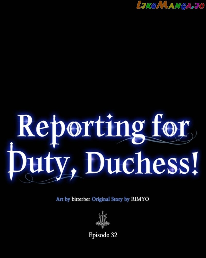 Reporting for Duty, Duchess! Chapter 32 - page 37