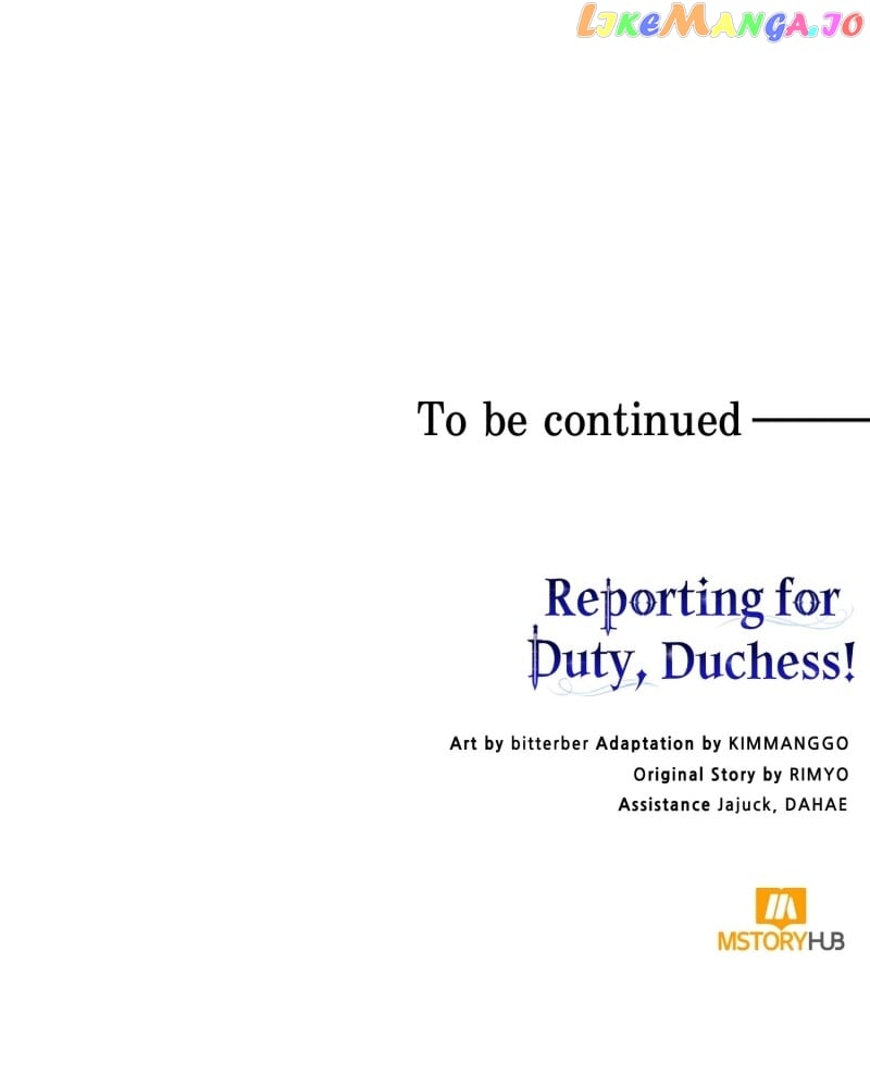 Reporting for Duty, Duchess! Chapter 31 - page 135