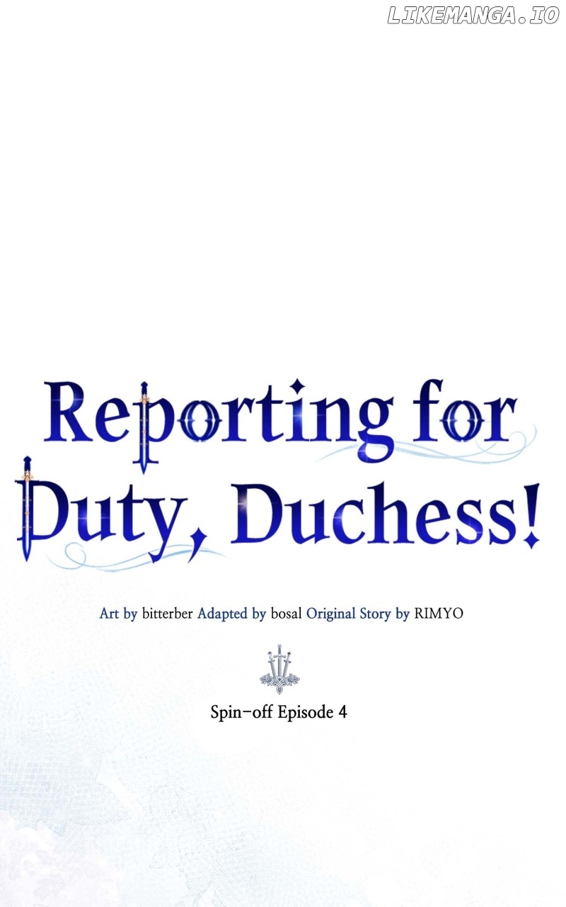 Reporting for Duty, Duchess! Chapter 100 - page 1