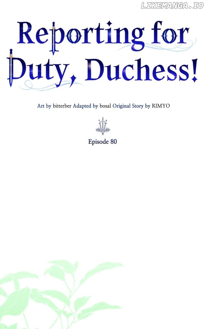 Reporting for Duty, Duchess! Chapter 80 - page 41
