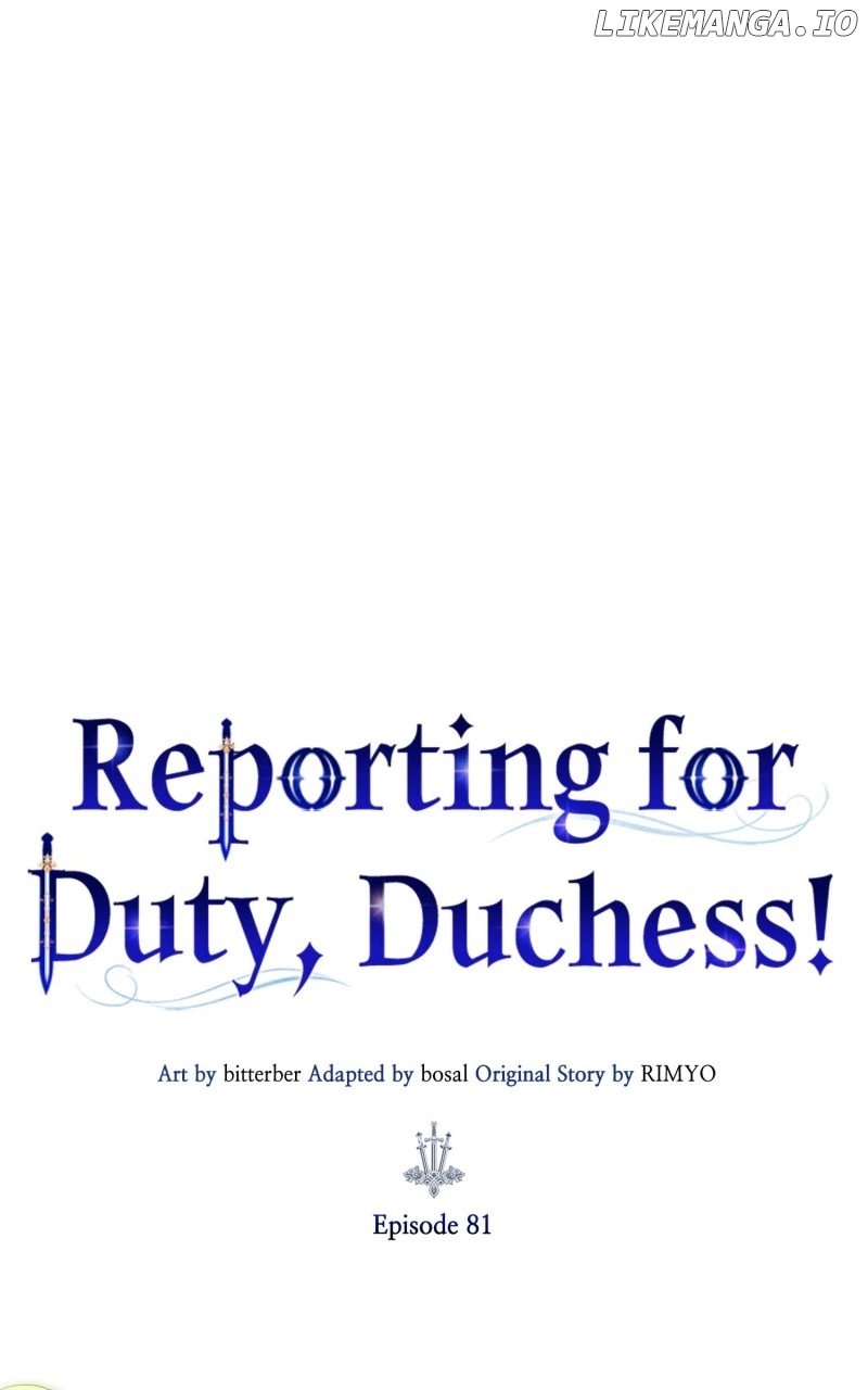 Reporting for Duty, Duchess! Chapter 81 - page 30