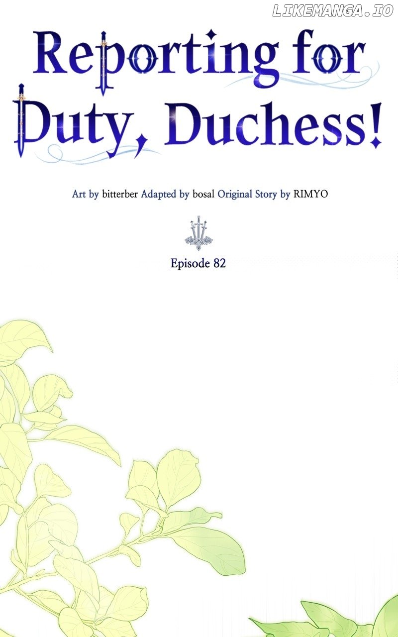 Reporting for Duty, Duchess! Chapter 82 - page 18