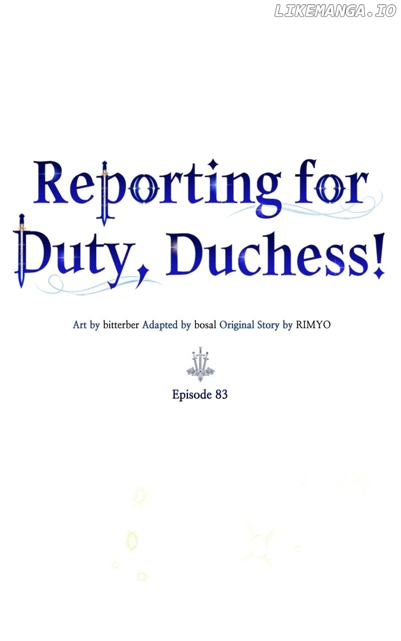 Reporting for Duty, Duchess! Chapter 83 - page 26