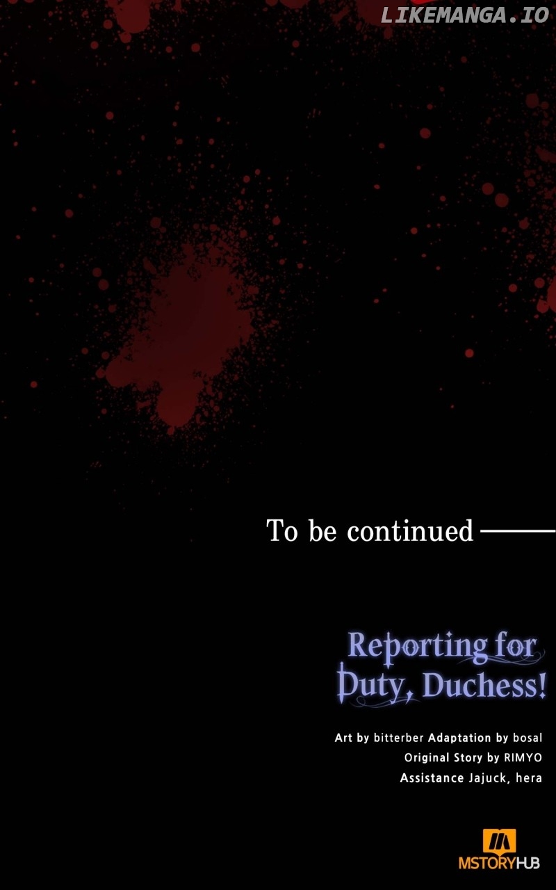 Reporting for Duty, Duchess! Chapter 94 - page 109
