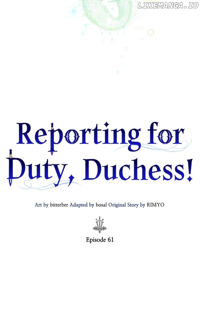 Reporting for Duty, Duchess! Chapter 61 - page 19