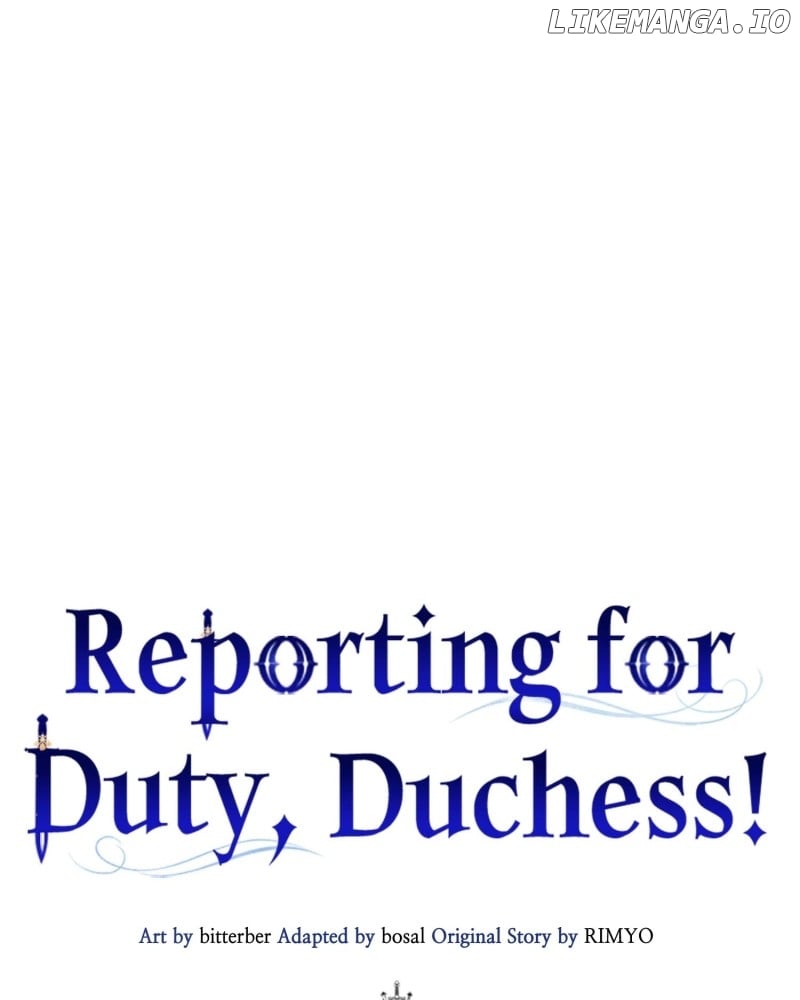 Reporting for Duty, Duchess! Chapter 52 - page 29
