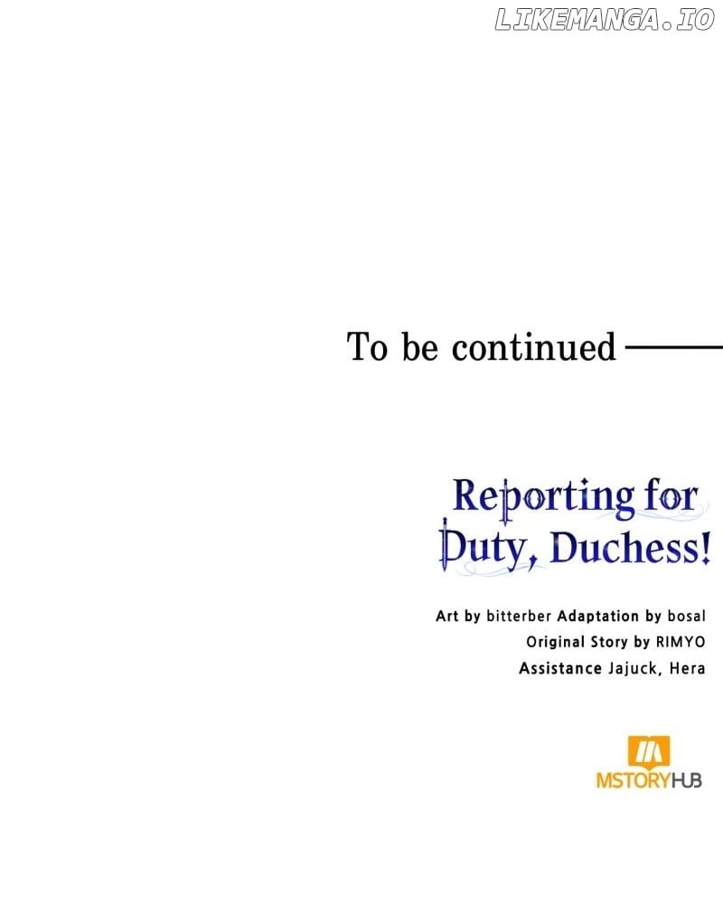 Reporting for Duty, Duchess! Chapter 53 - page 136