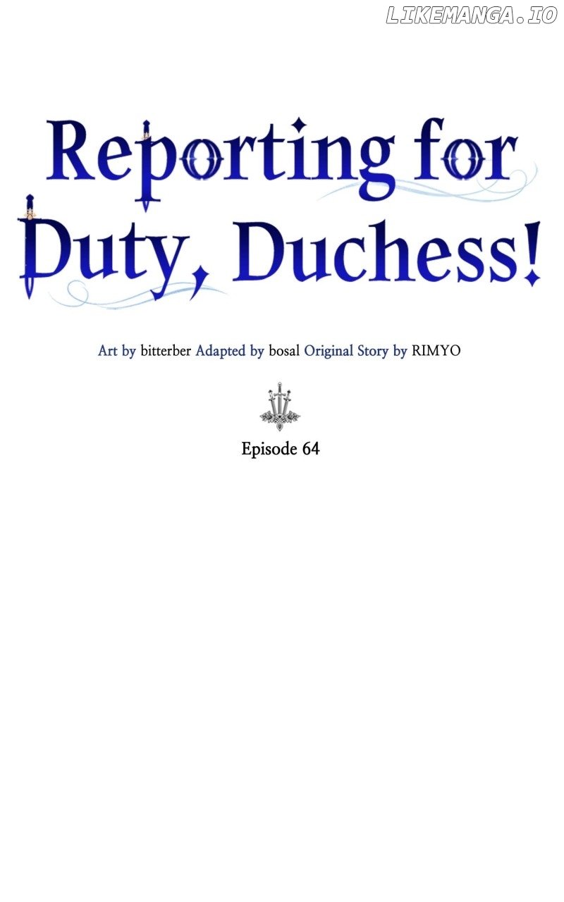 Reporting for Duty, Duchess! Chapter 64 - page 1