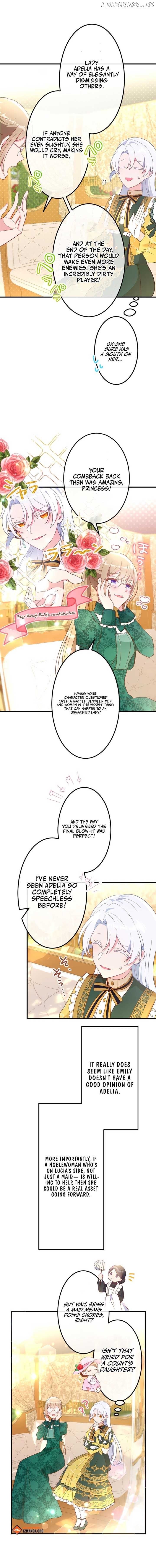 She Was Supposed To Be A Temporary Princess But It Seems She Is Done A Little Too Well Chapter 9 - page 5