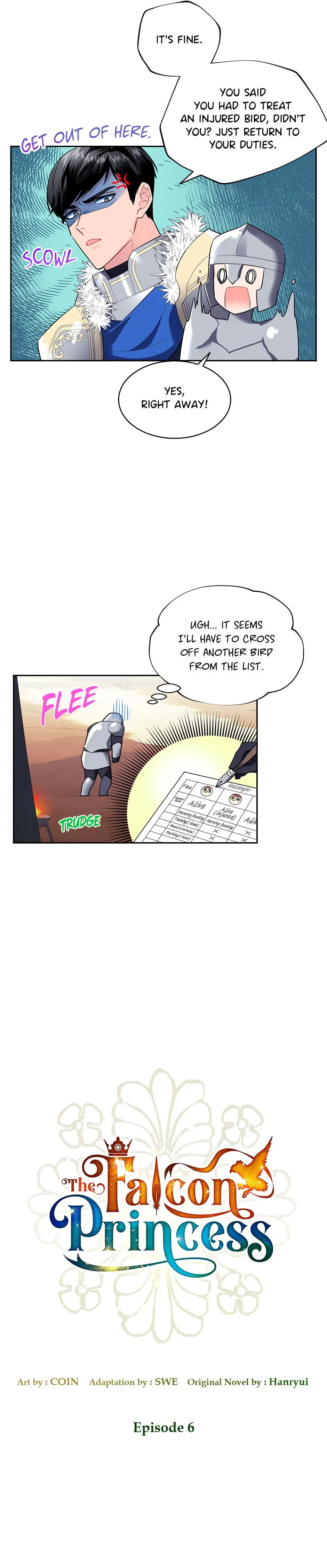 The Falcon Princess Chapter 6 - page 9