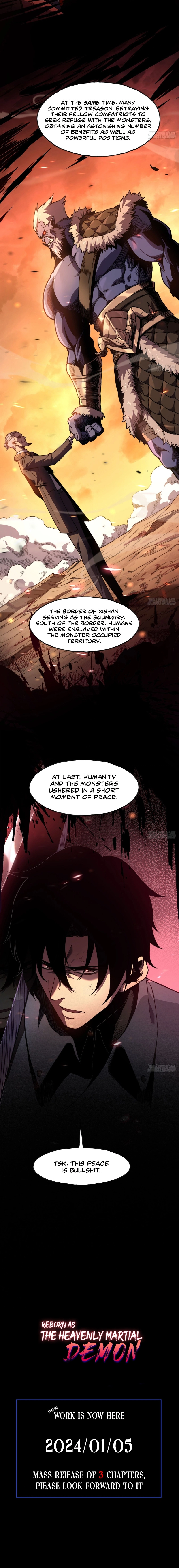 Reborn As The Heavenly Martial Demon Chapter 0.1 - page 4