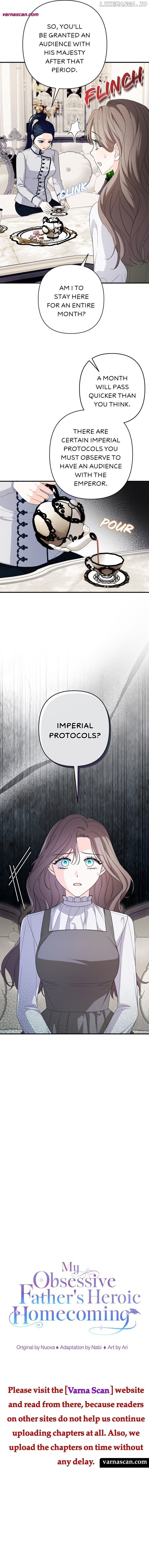 My Obsessive Father's Heroic Homecoming Chapter 22 - page 3
