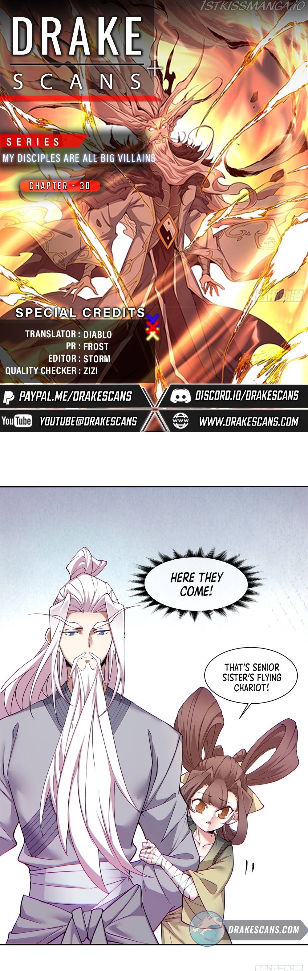 My Disciples Are All Big Villains Chapter 30 - page 1