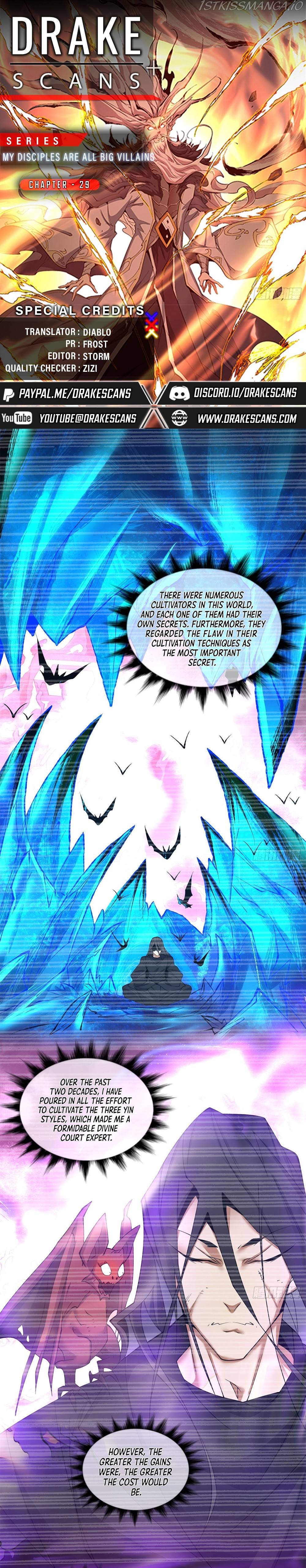 My Disciples Are All Big Villains Chapter 29 - page 1
