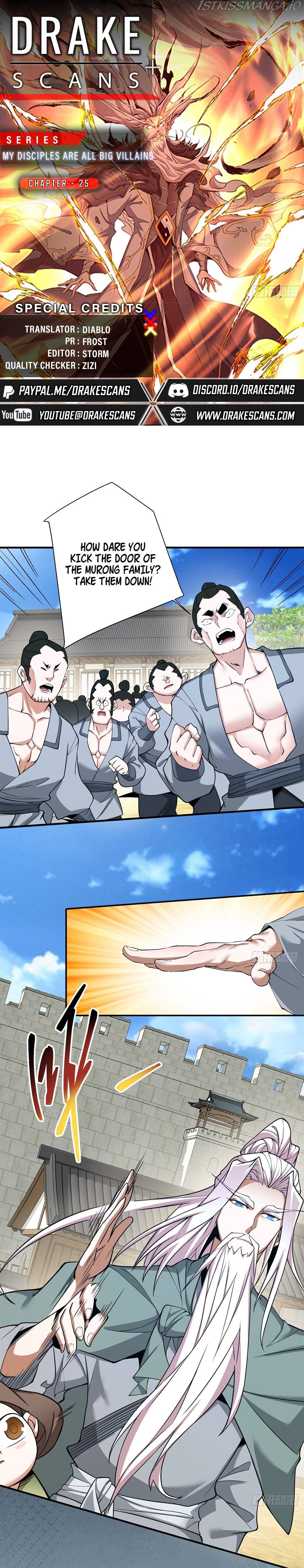 My Disciples Are All Big Villains Chapter 25 - page 1