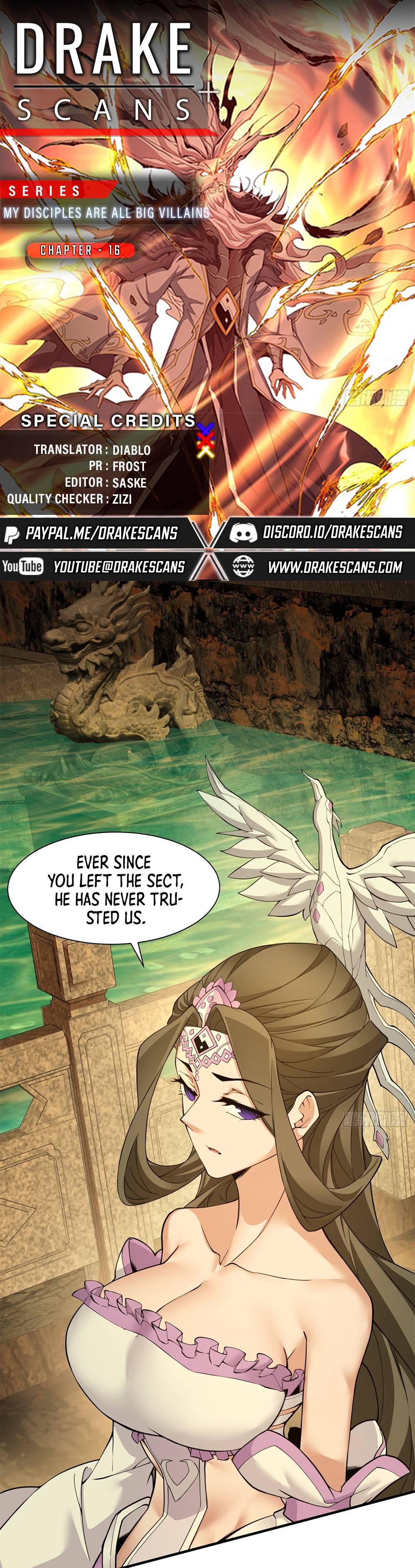 My Disciples Are All Big Villains Chapter 16 - page 1
