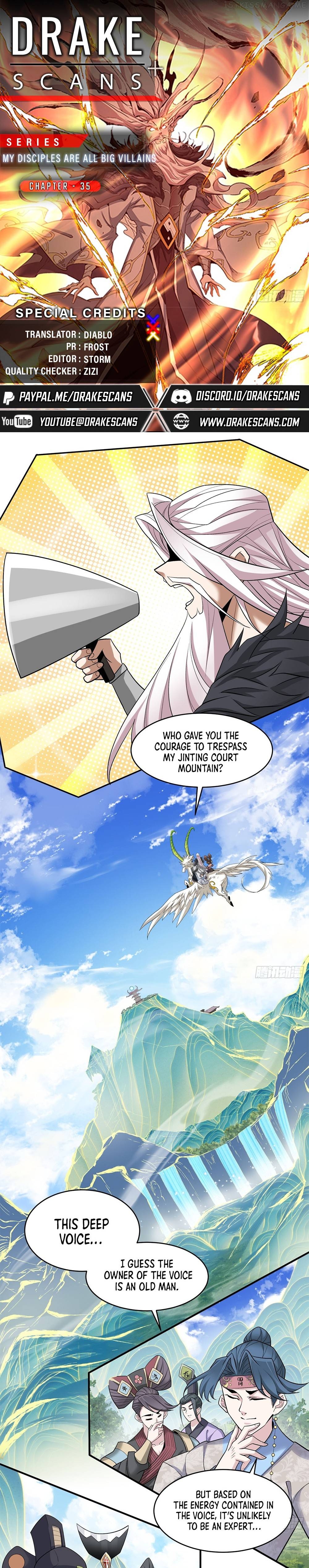 My Disciples Are All Big Villains Chapter 36 - page 1