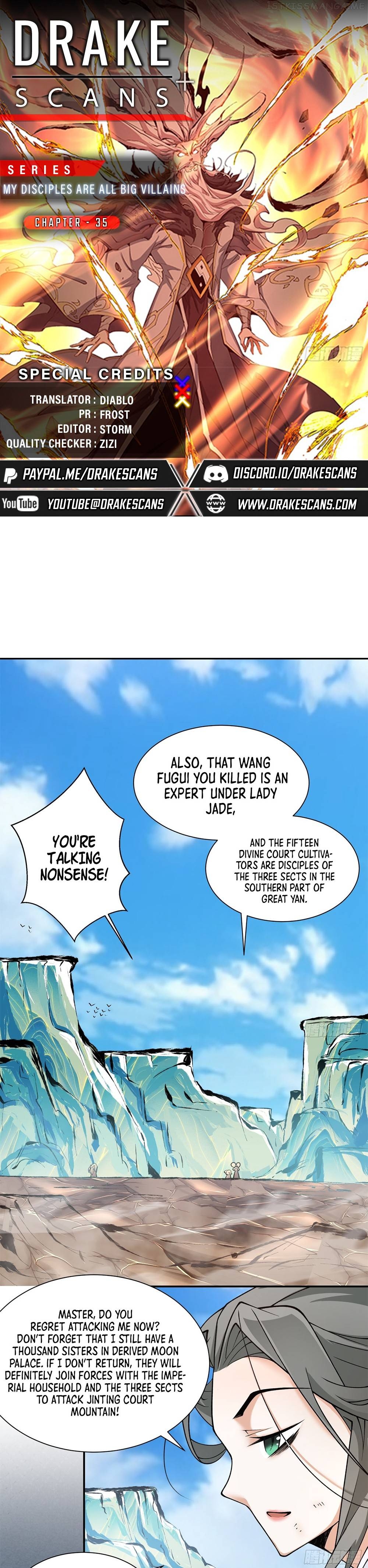 My Disciples Are All Big Villains Chapter 35 - page 1