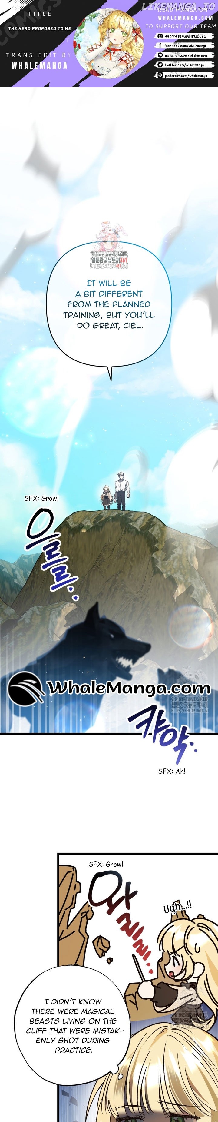 The Hero Proposed to Me Chapter 29 - page 1