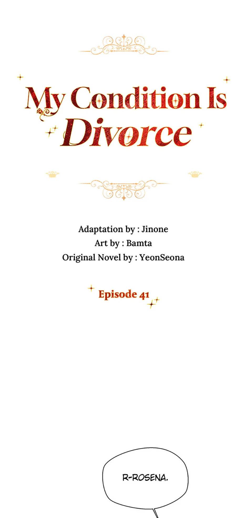 Divorce is the Condition Chapter 41 - page 17