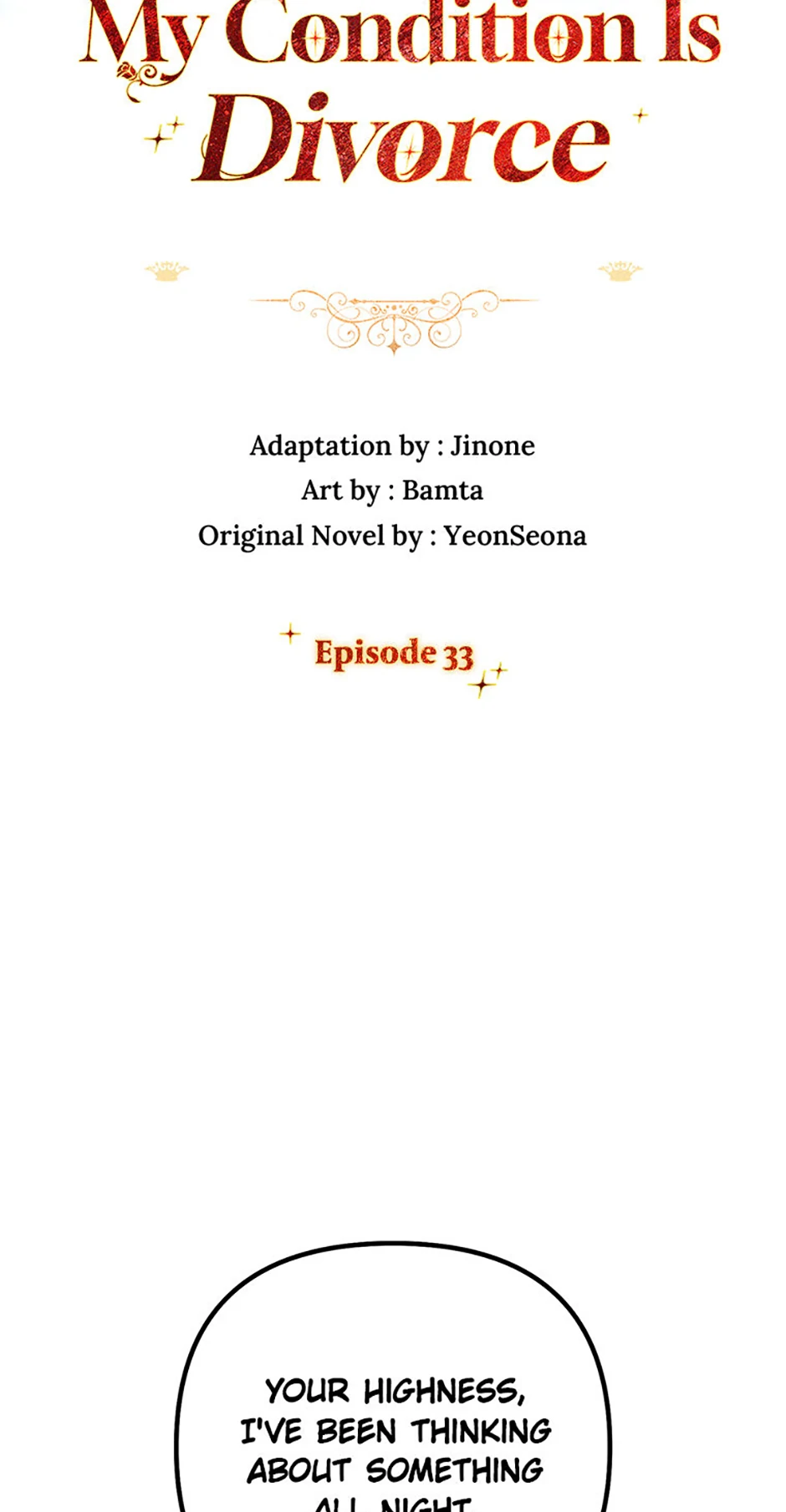 Divorce is the Condition Chapter 33 - page 43