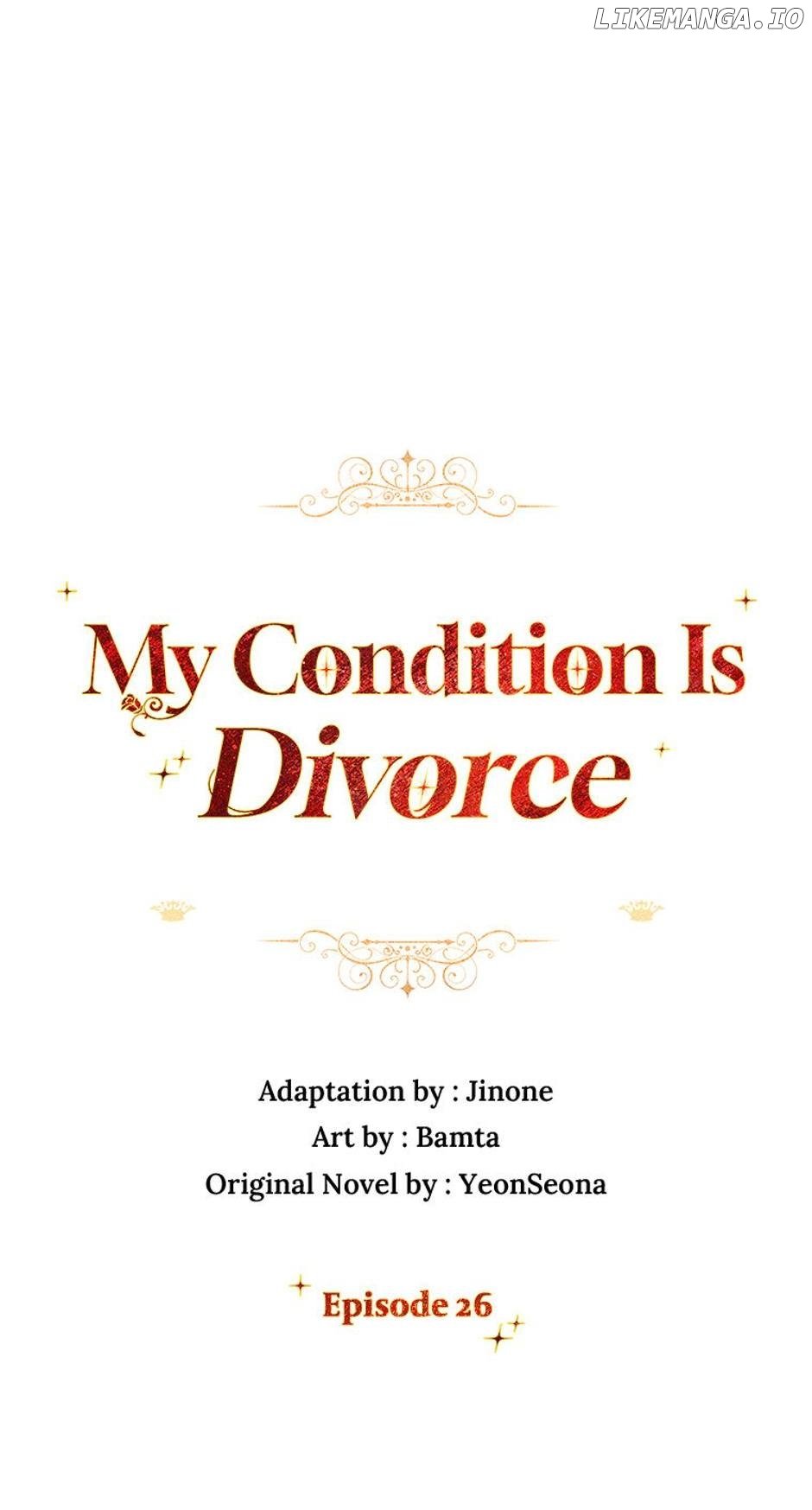 Divorce is the Condition Chapter 26 - page 20
