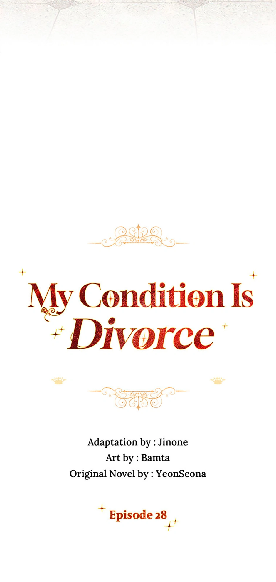 Divorce is the Condition Chapter 28 - page 14