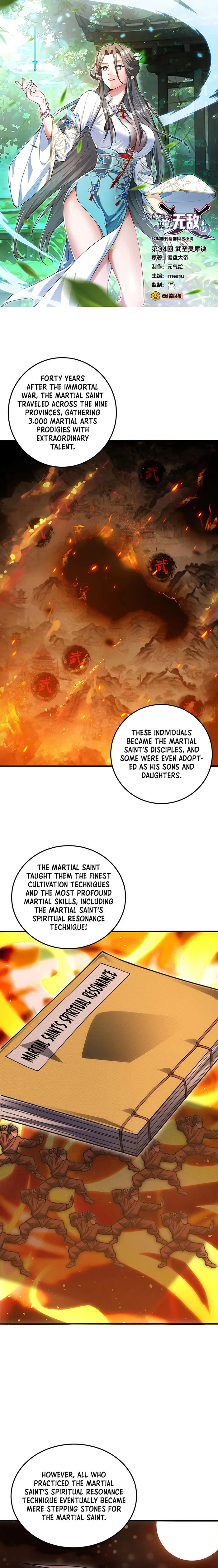The more I die, the more invincible I become Chapter 34 - page 1