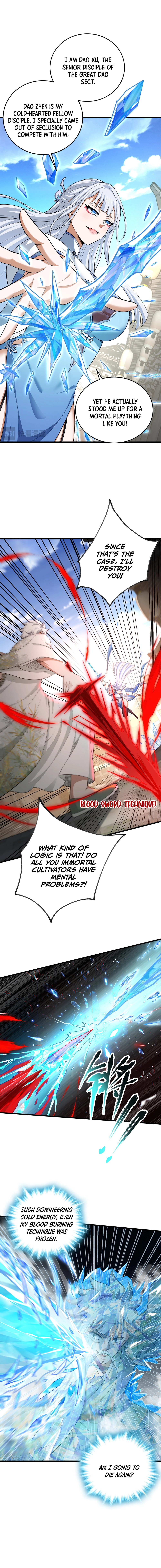 The more I die, the more invincible I become Chapter 60 - page 7